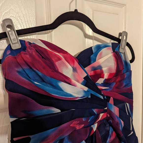 Le Chateau Floral high low dress - Picture 3 of 8